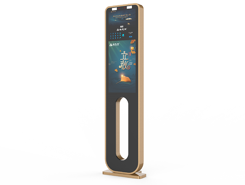 人臉識別門禁廣告一體機KMJGG1